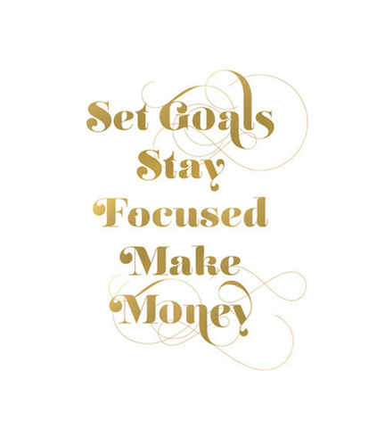 Set Goals, Stay Focused Printable