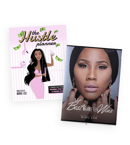 BOOK BUNDLE DEAL | The Hustle Planner + Best Marketer Wins